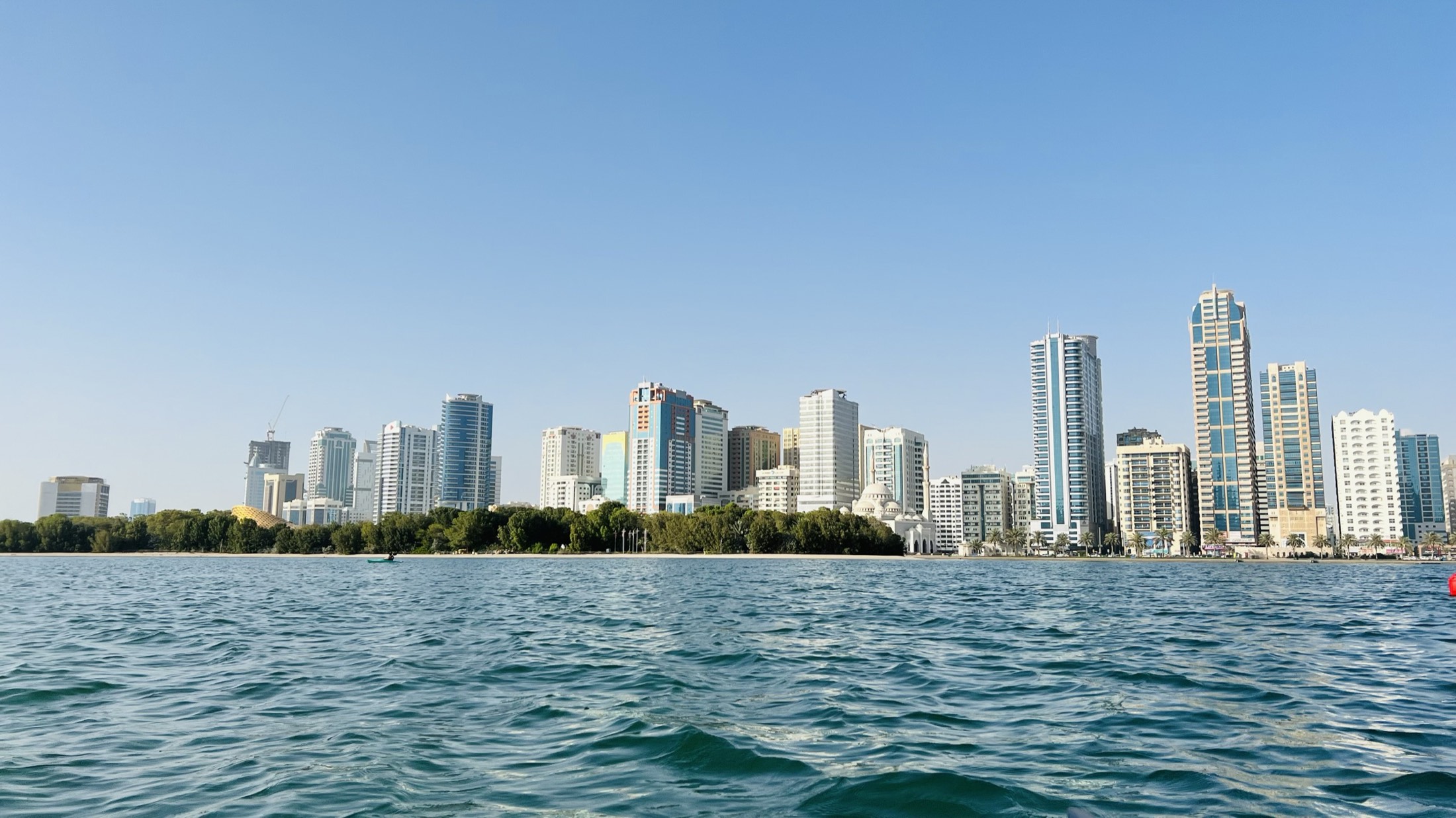 Sharjah skyline, United Arab Emirates